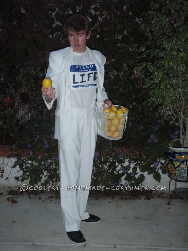 lemons costume gives costumes halloween coolest homemade wordplay idea valorebooks minute last clever try every